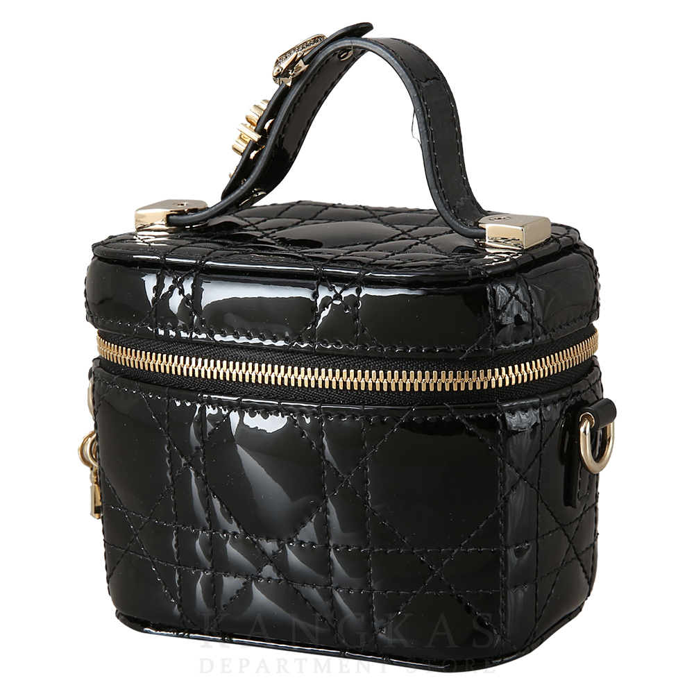 CHRISTIAN DIOR(USED)크리스찬디올 페이던트 베니티 탑핸들 마이크로
